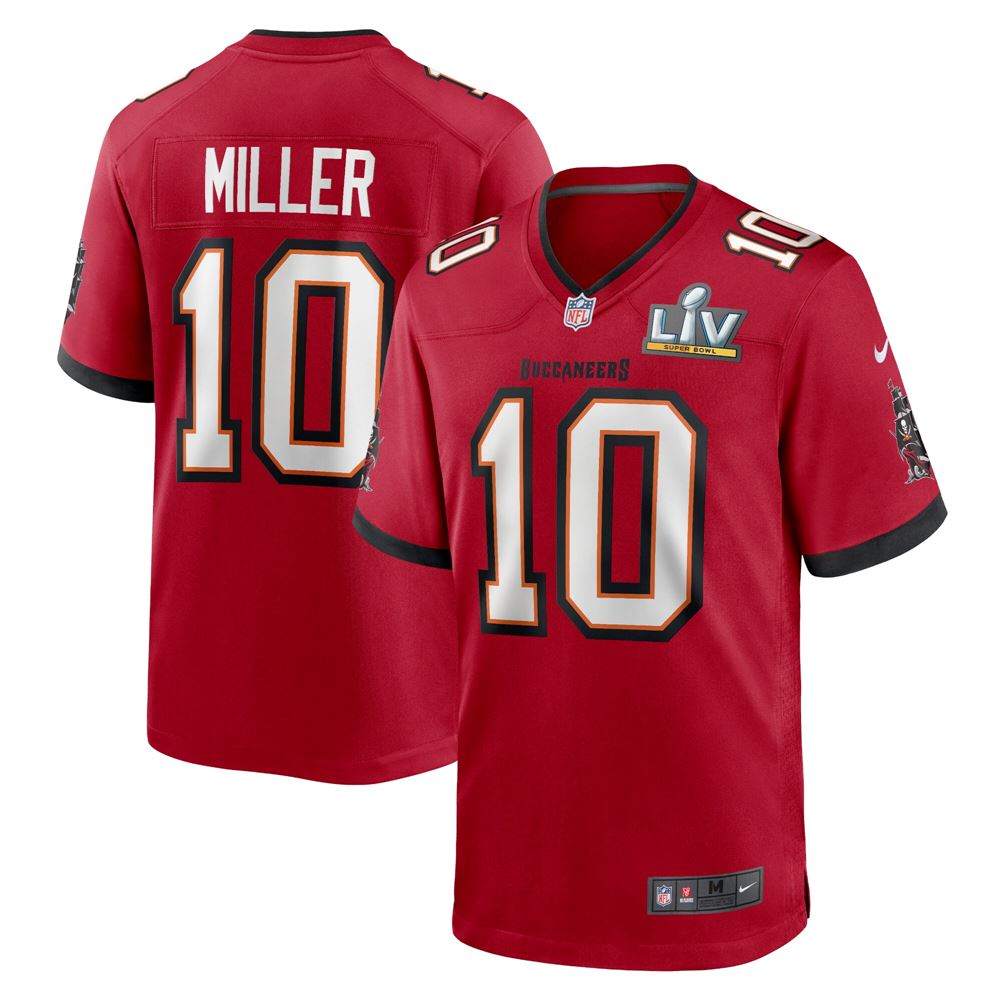 Men's Scotty Miller Tampa Bay Buccaneers Super Bowl Lv Game Jersey Red