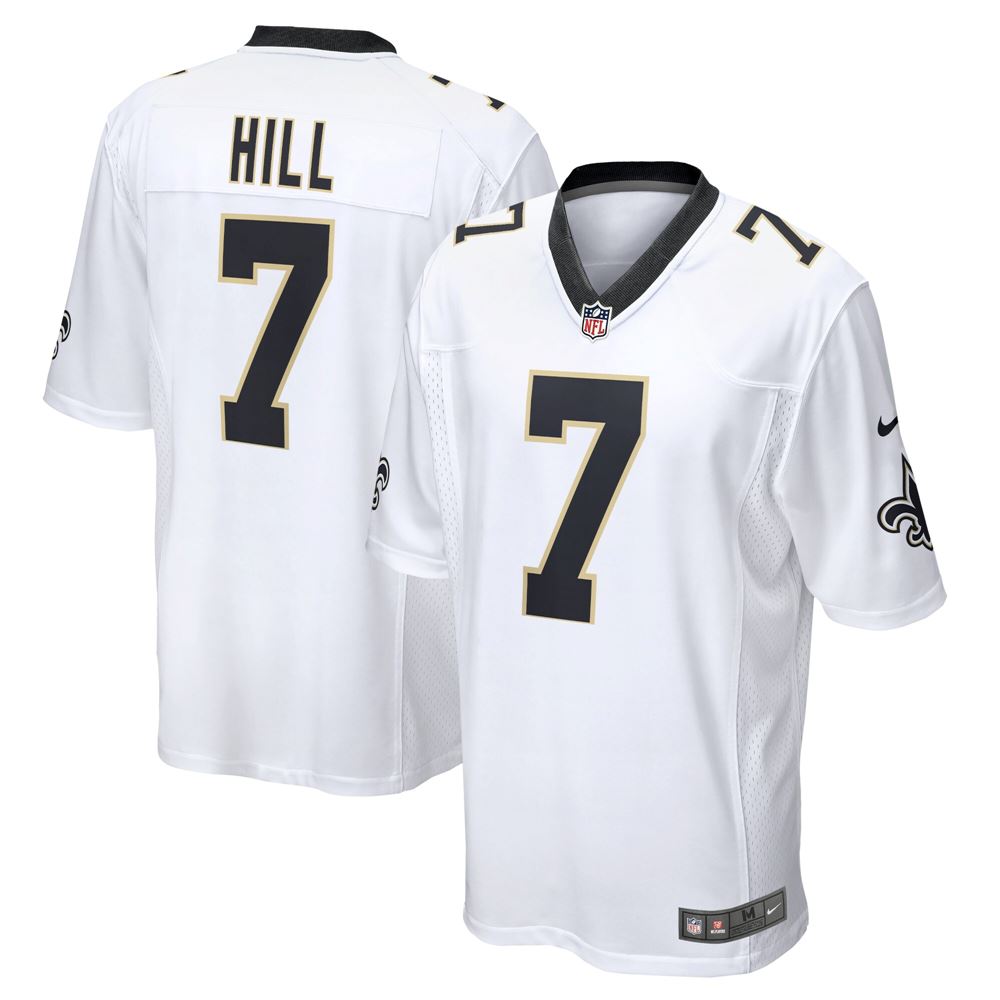 Men's Taysom Hill New Orleans Saints Game Jersey - Luxwoo.com