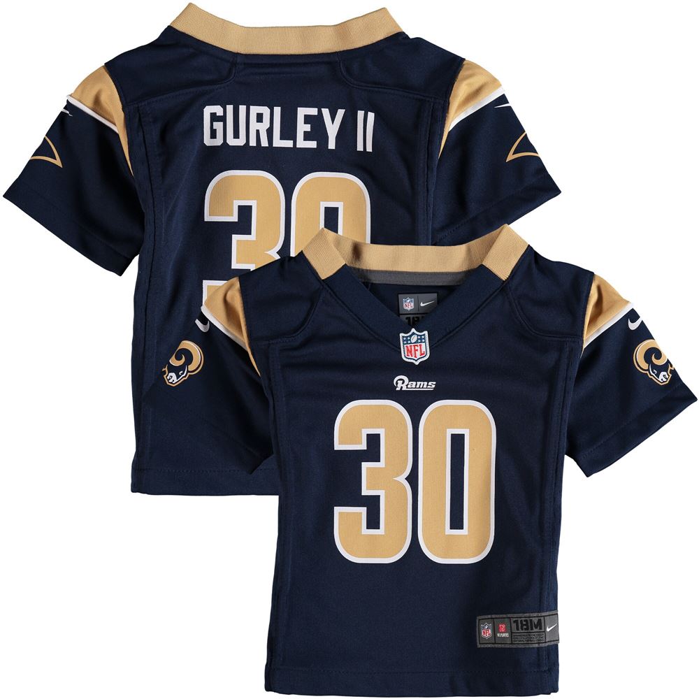 Men's Todd Gurley Ii Los Angeles Rams Infant Game Jersey Navy