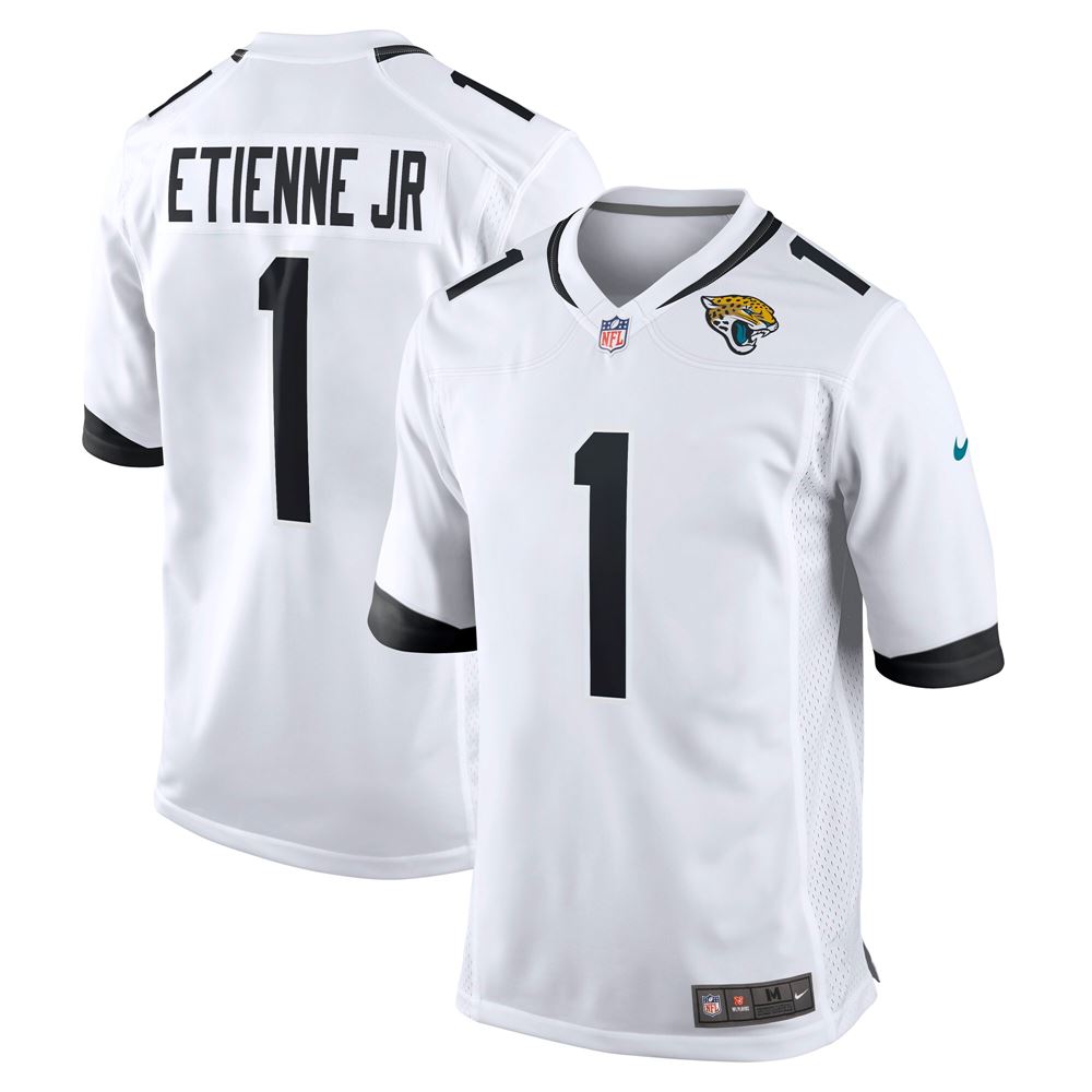 Men's Travis Etienne Jr Jacksonville Jaguars Game Player Jersey ...