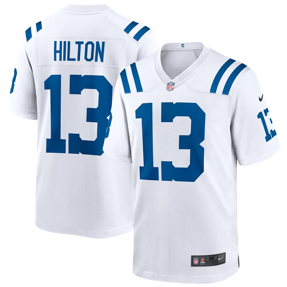 Men's Ty Hilton Indianapolis Colts Game Player Jersey