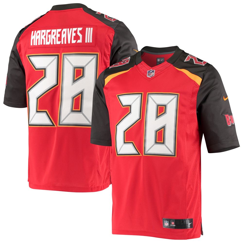 Men's Vernon Hargreaves Iii Tampa Bay Buccaneers Vapor Limited Player Jersey Red