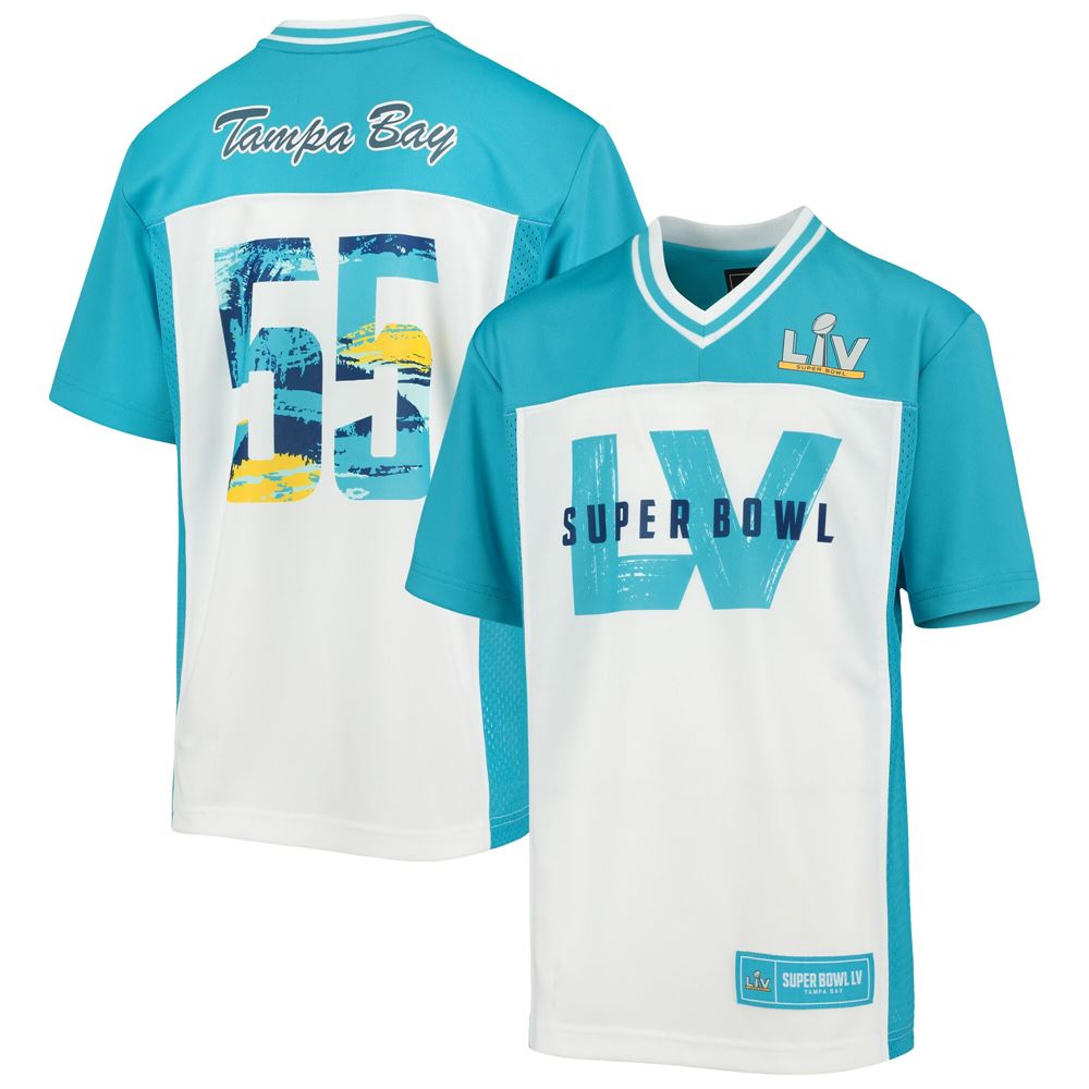 Men's Youth Super Bowl Lv Game Jersey White