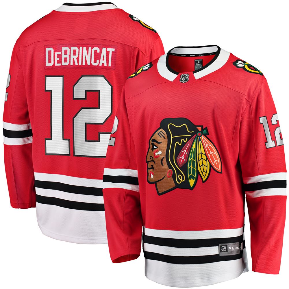 Men's Alex Debrincat Chicago Blackhawks Home Premier Breakaway Player ...