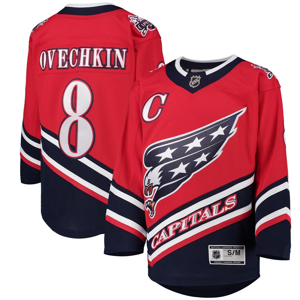 Men's Alexander Ovechkin Washington Capitals Youth 202021 Special Edition Premier Jersey Red