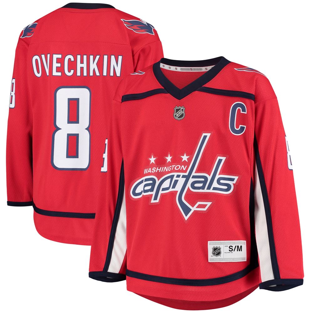 Men's Alexander Ovechkin Washington Capitals Youth Home Replica Player ...