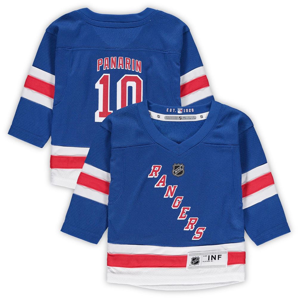 Men's Artemi Panarin New York Rangers Infant Home Replica Player Jersey Blue