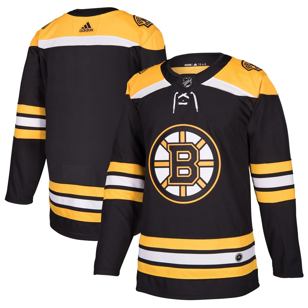 Men's Boston Bruins Home Blank Jersey