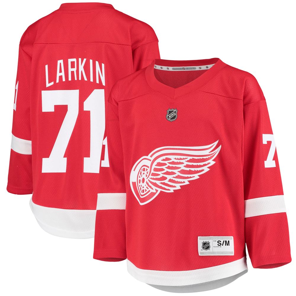 Men's Dylan Larkin Detroit Red Wings Youth Home Replica Player Jersey Red
