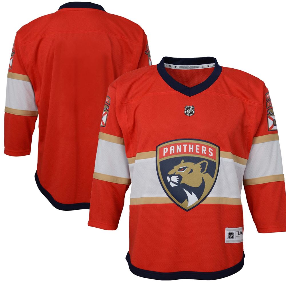 Men's Florida Panthers Infant Home Replica Team Jersey Red