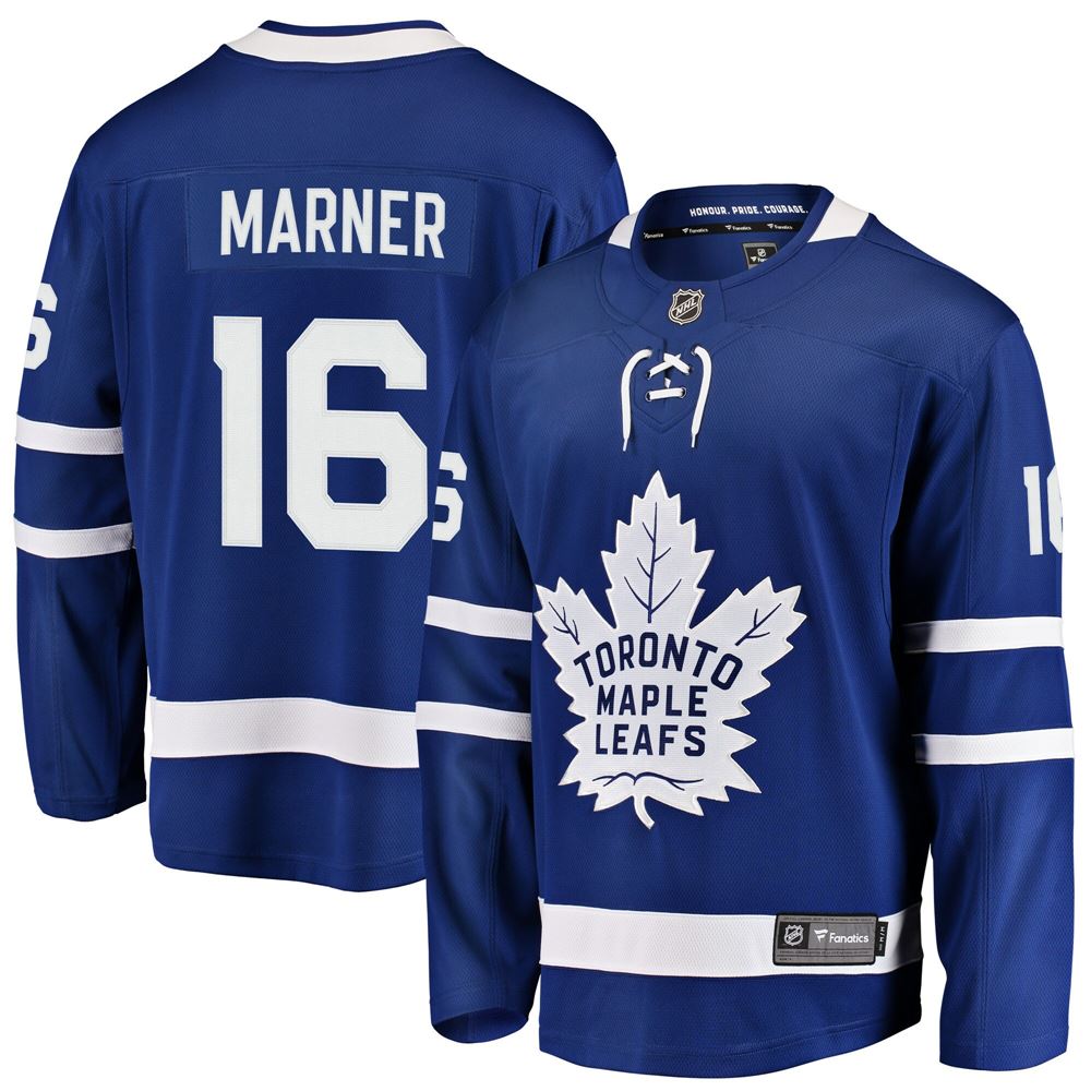 Men's Mitchell Marner Toronto Maple Leafs Home Premier Breakaway Player Jersey Blue