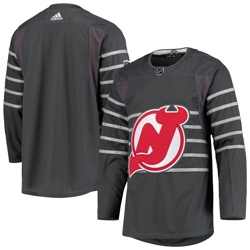 Men's New Jersey Devils All-star Jersey Gray