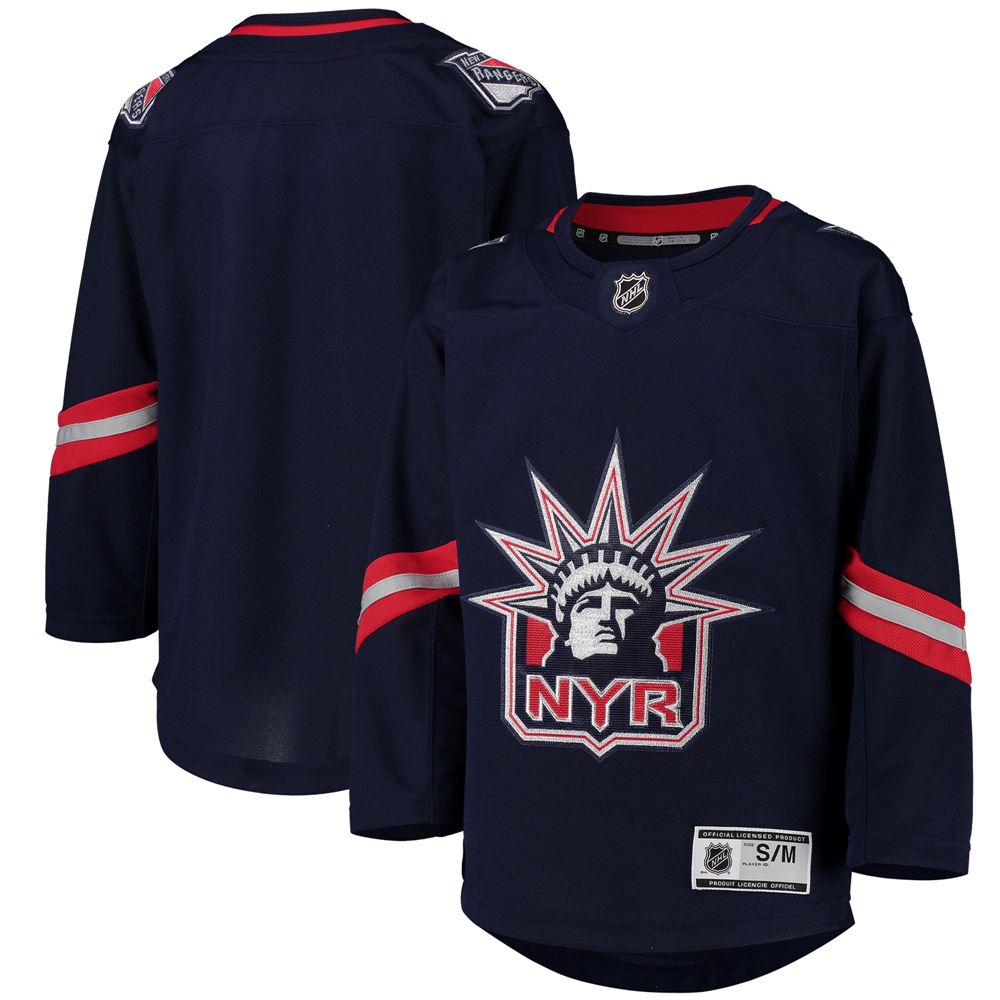 Men's New York Rangers Youth 202021 Special Edition Premier Jersey Navy