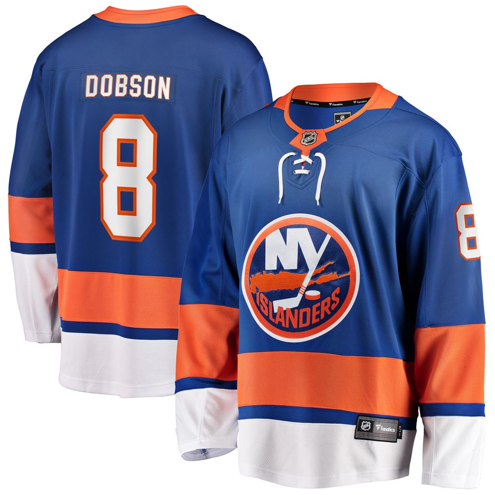 Men's Noah Dobson New York Islanders Replica Player Jersey Royal