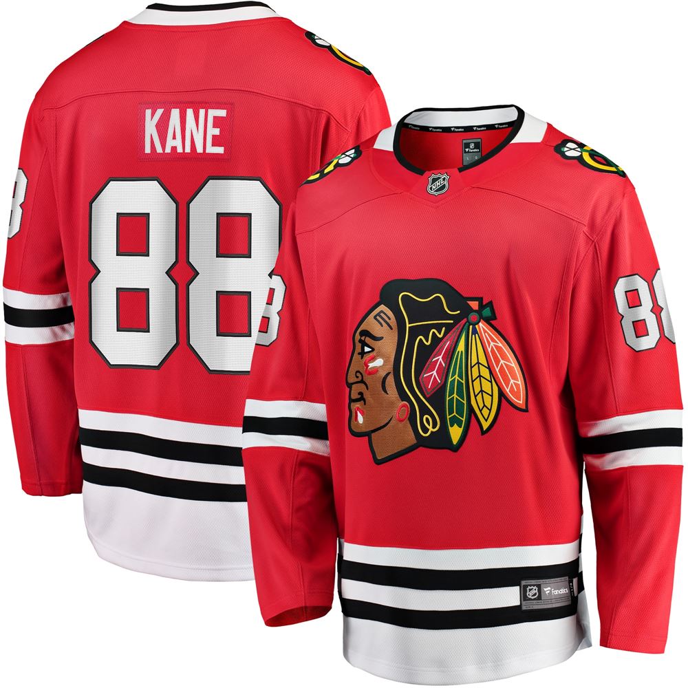 Men's Patrick Kane Chicago Blackhawks Premier Breakaway Player Jersey Red