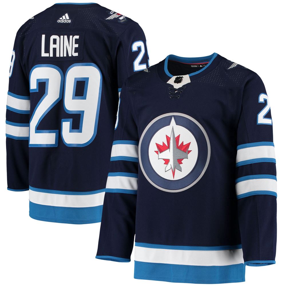 Men's Patrik Laine Winnipeg Jets Alternate Player Jersey Navy - Luxwoo.com