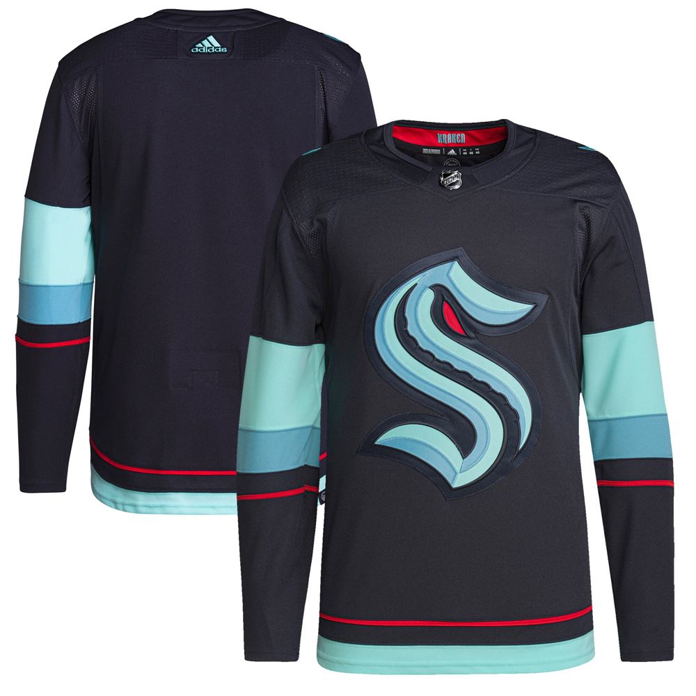 Men's Seattle Kraken Home Primegreen Jersey Navy