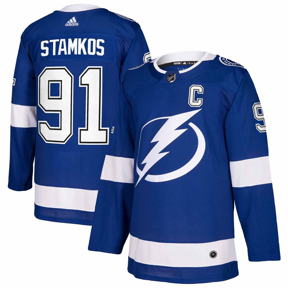 Men's Steven Stamkos Tampa Bay Lightning Player Jersey Blue