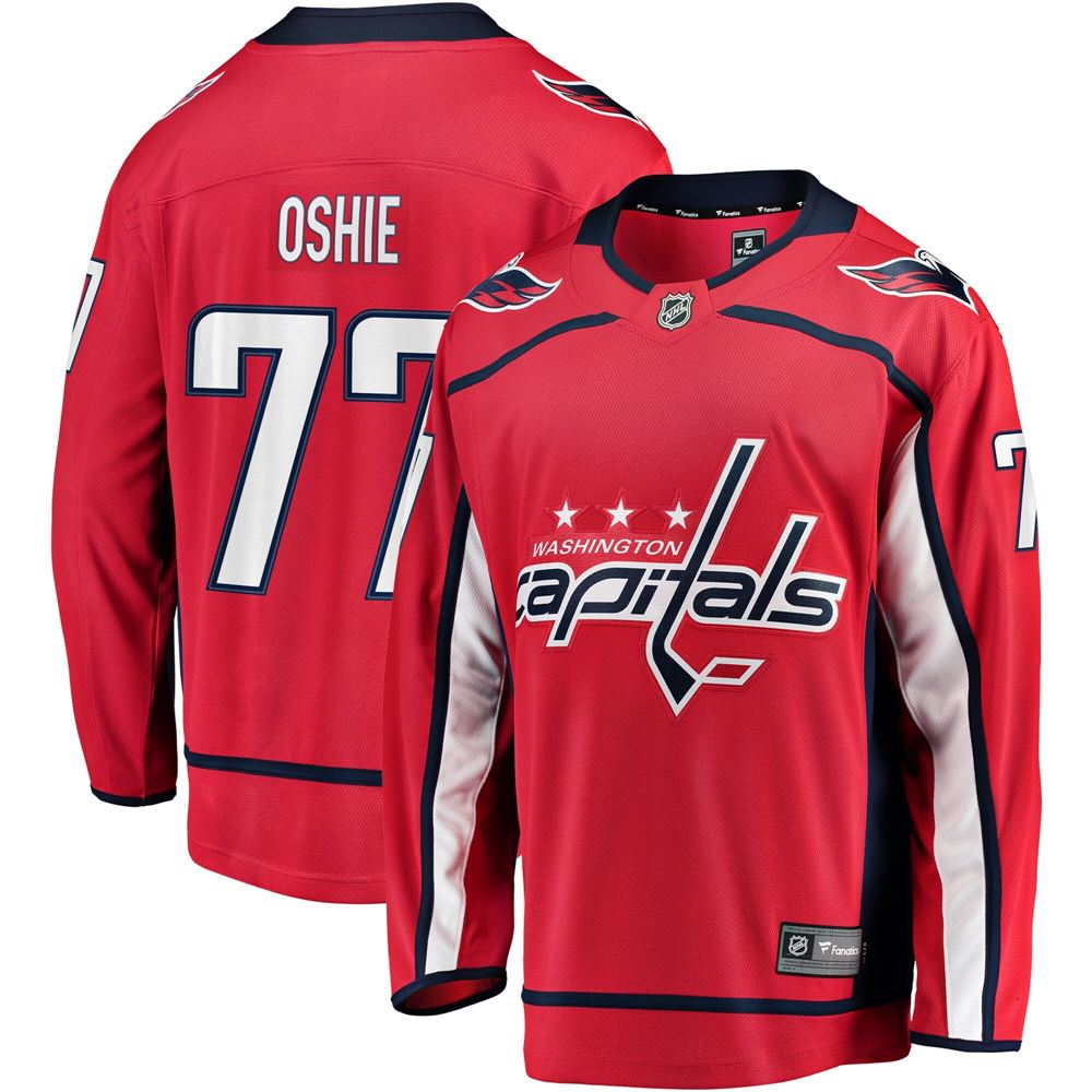 Men's Tj Oshie Washington Capitals Youth Home Breakaway Player Jersey Red