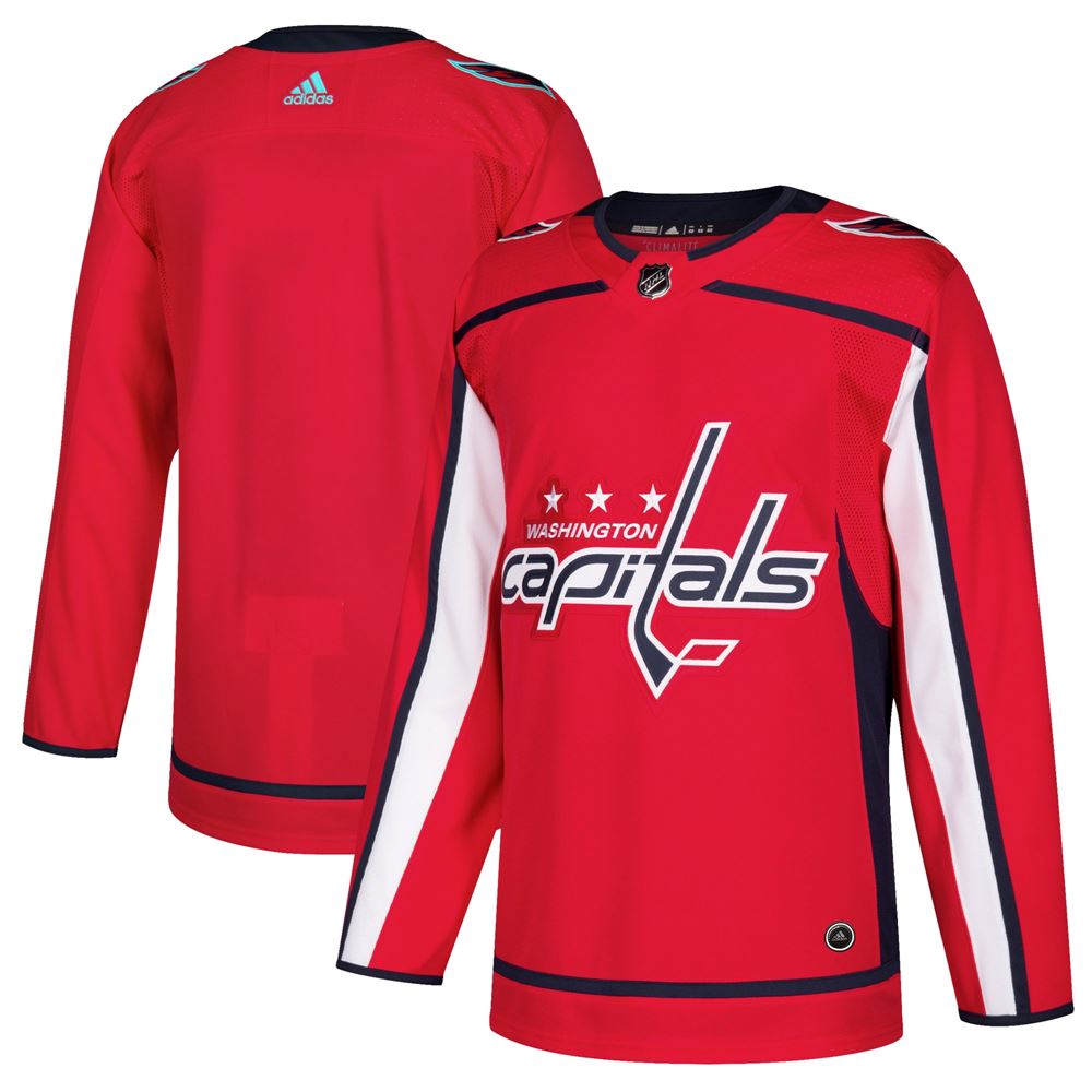 Men's Washington Capitals Home Blank Jersey Red