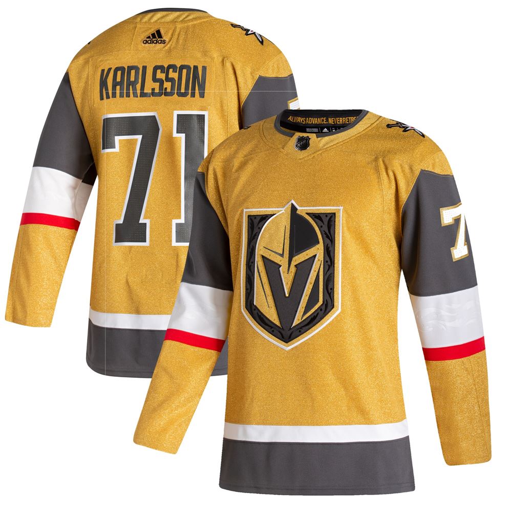 Men's William Karlsson Vegas Golden Knights 202021 Alternate Player Jersey
