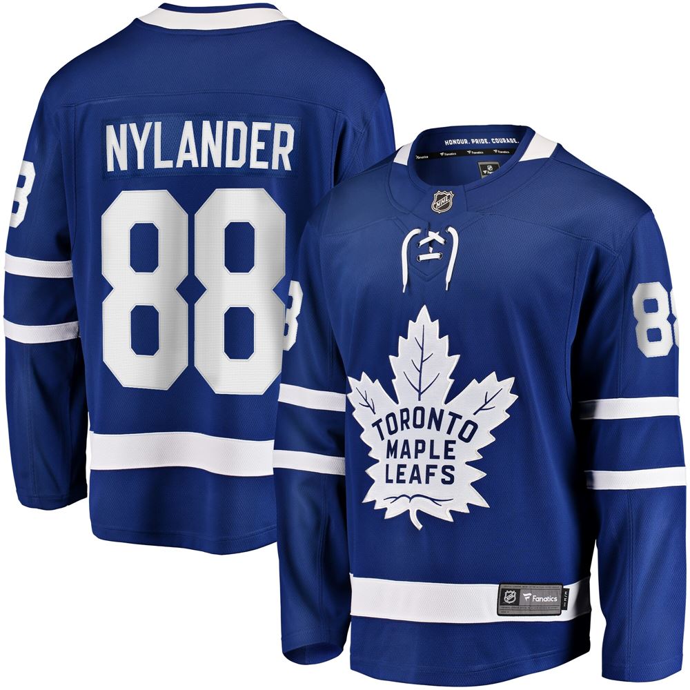 Men's William Nylander Toronto Maple Leafs Home Breakaway Player Jersey Blue