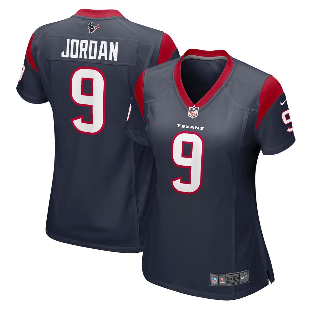 Women's Brevin Jordan Houston Texans Womens Game Jersey Navy