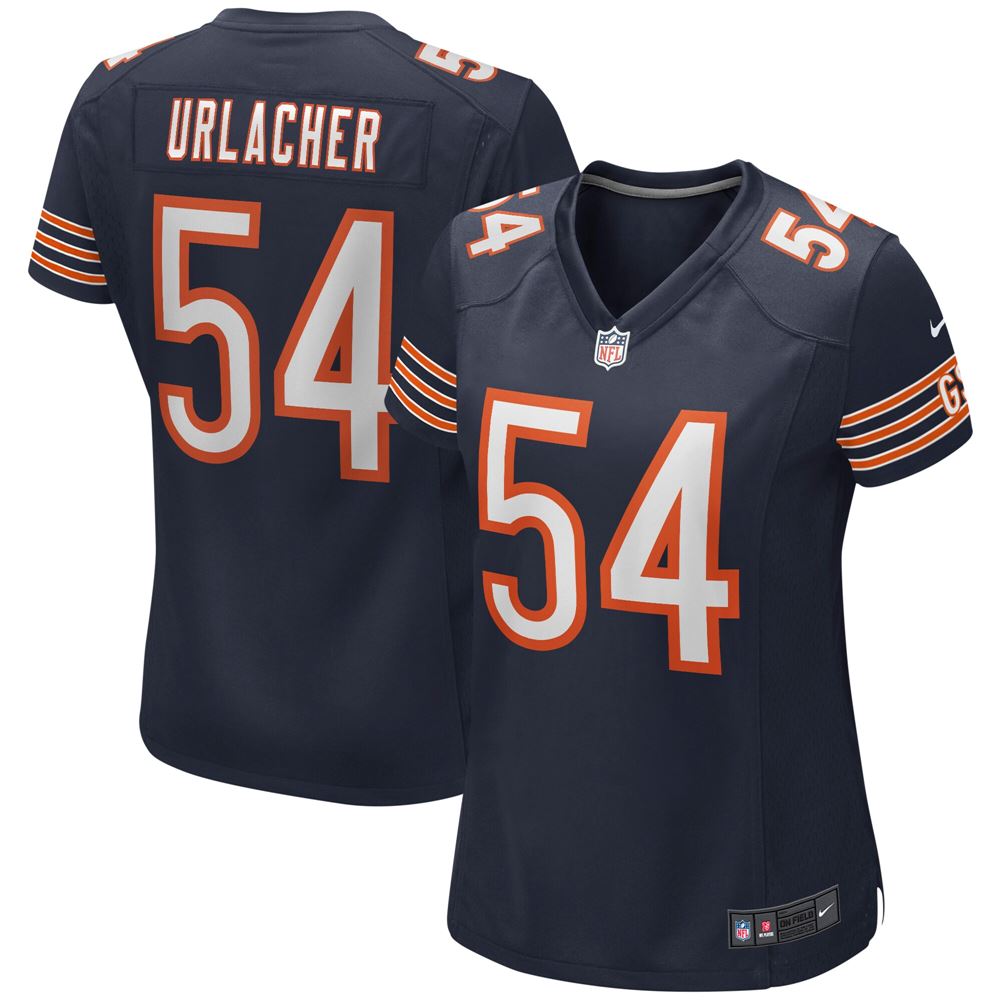 Women's Brian Urlacher Chicago Bears Womens Game Retired Player Jersey Navy