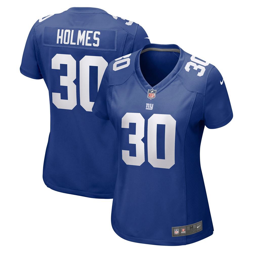 Women's Darnay Holmes New York Giants Womens Game Jersey Royal - Luxwoo.com