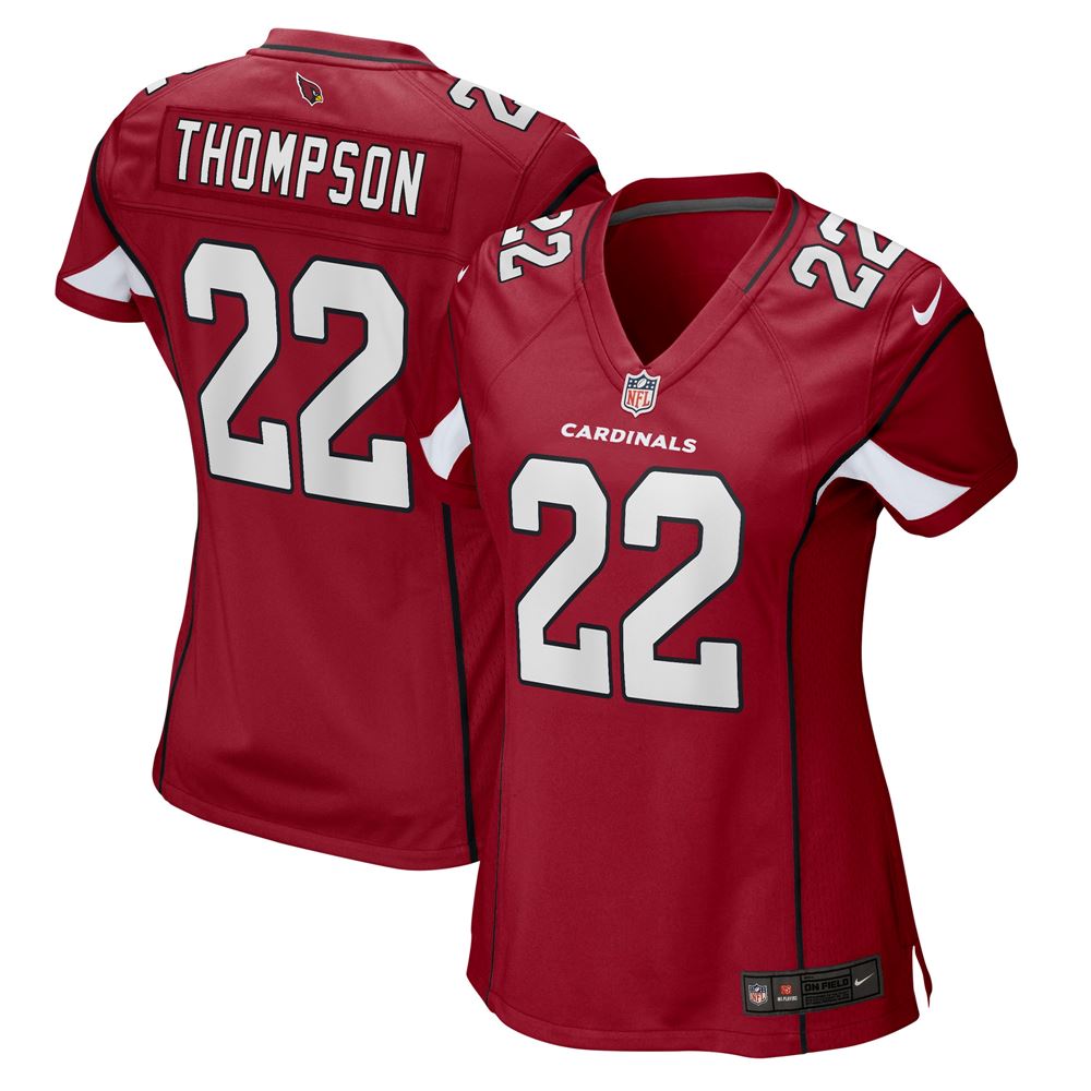 Women's Deionte Thompson Arizona Cardinals Womens Game Player Jersey Cardinal