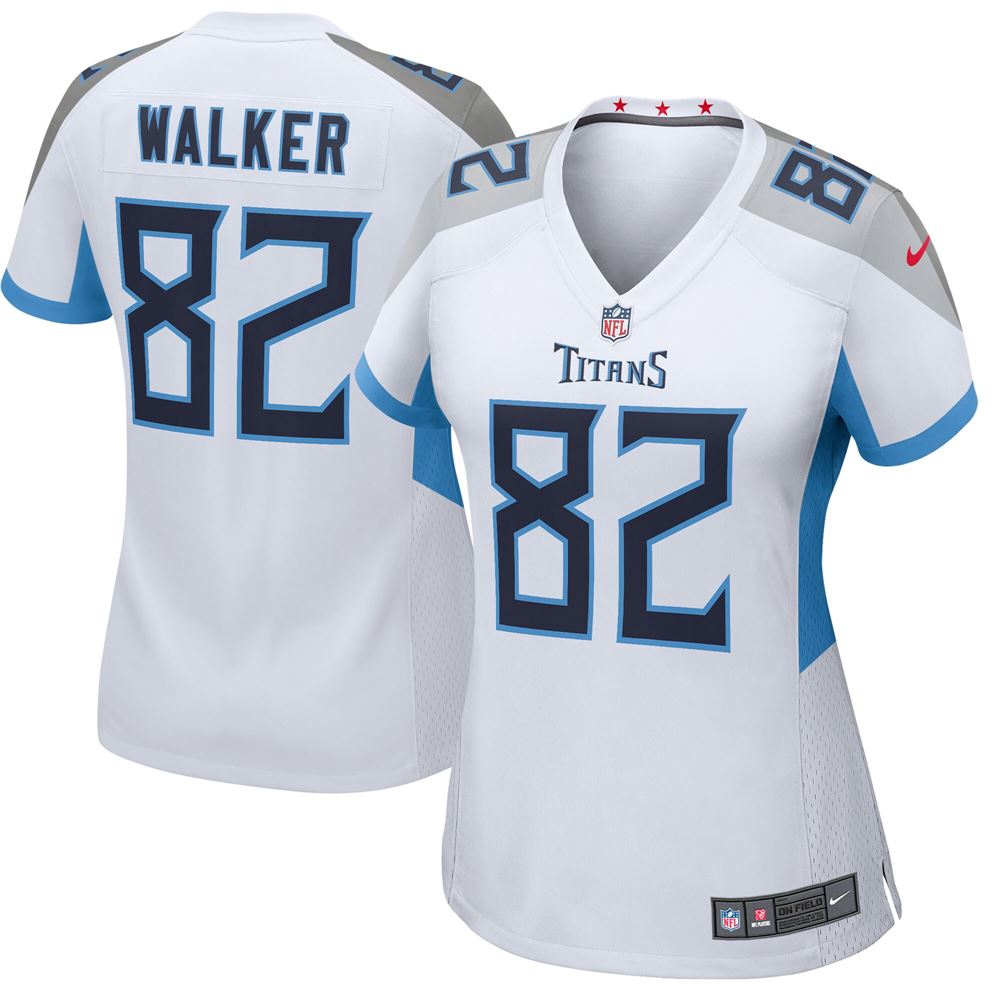 Women's Delanie Walker Tennessee Titans Womens Player Game Jersey White