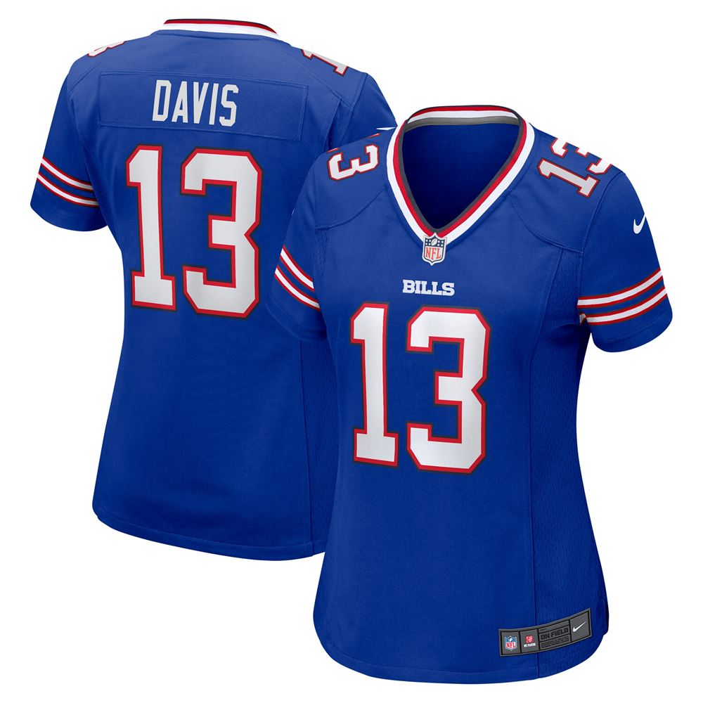 Women's Gabriel Davis Buffalo Bills Womens Game Jersey Royal