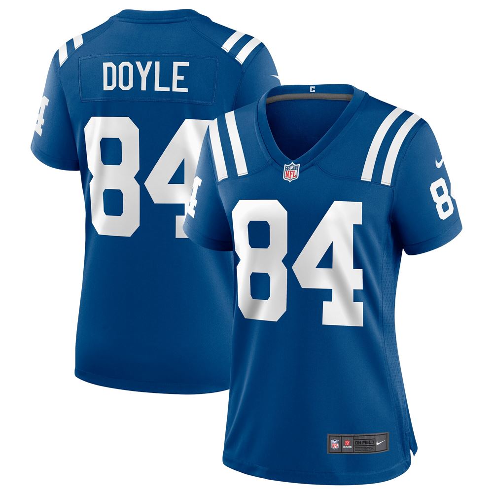 Women's Jack Doyle Indianapolis Colts Womens Game Jersey Royal