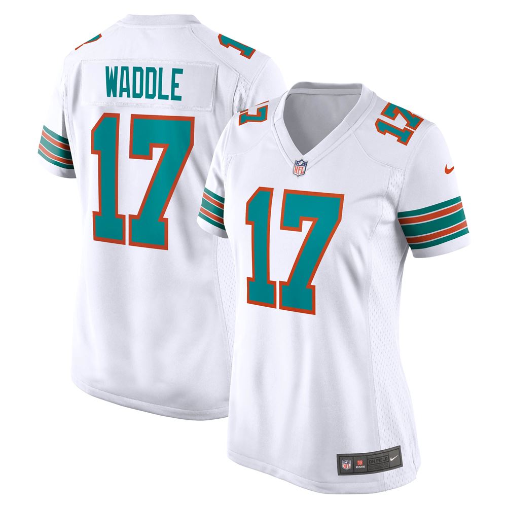 Women's Jaylen Waddle Miami Dolphins Womens Game Jersey