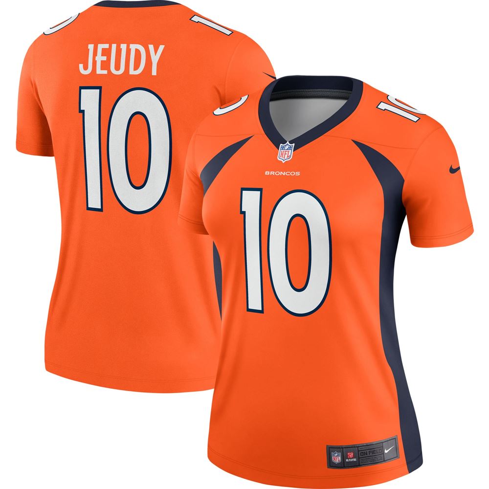 Women's Jerry Jeudy Denver Broncos Womens Legend Jersey Orange