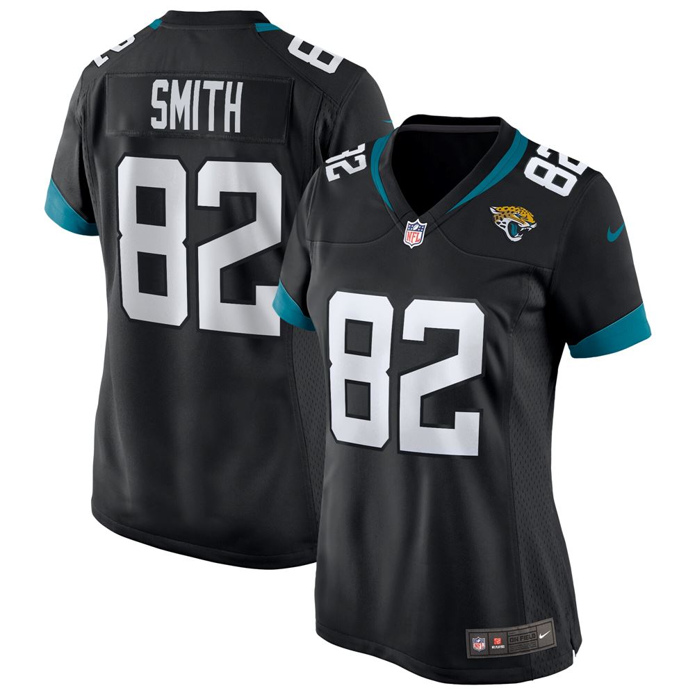 Women's Jimmy Smith Jacksonville Jaguars Womens Game Retired Player Jersey Black