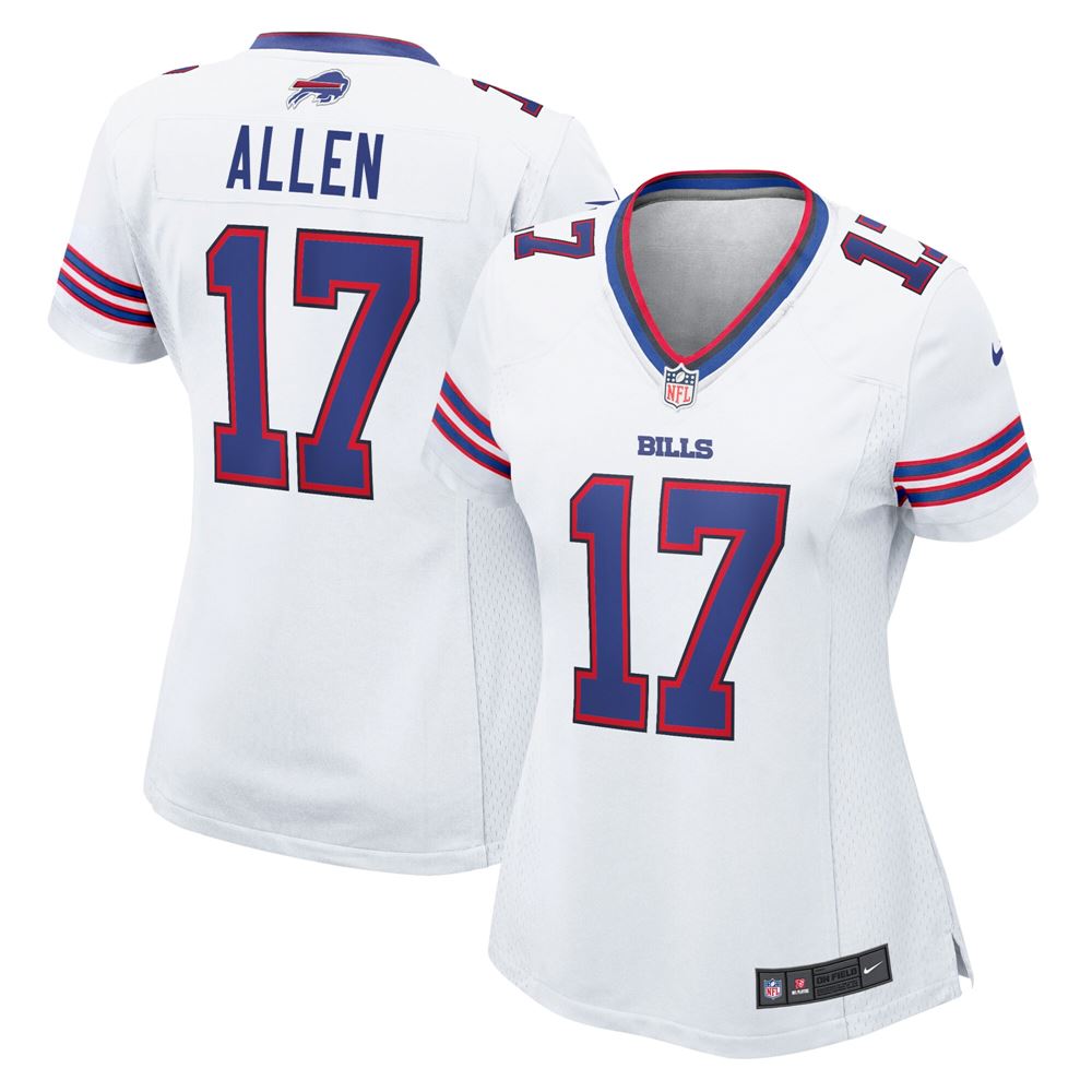 Women's Josh Allen Buffalo Bills Womens Game Jersey White