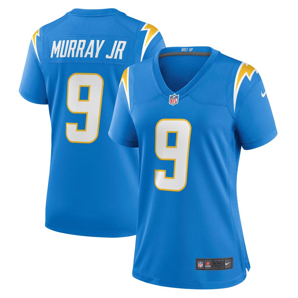 Women's Kenneth Murray Jr Los Angeles Chargers Womens Game Jersey Powder Blue
