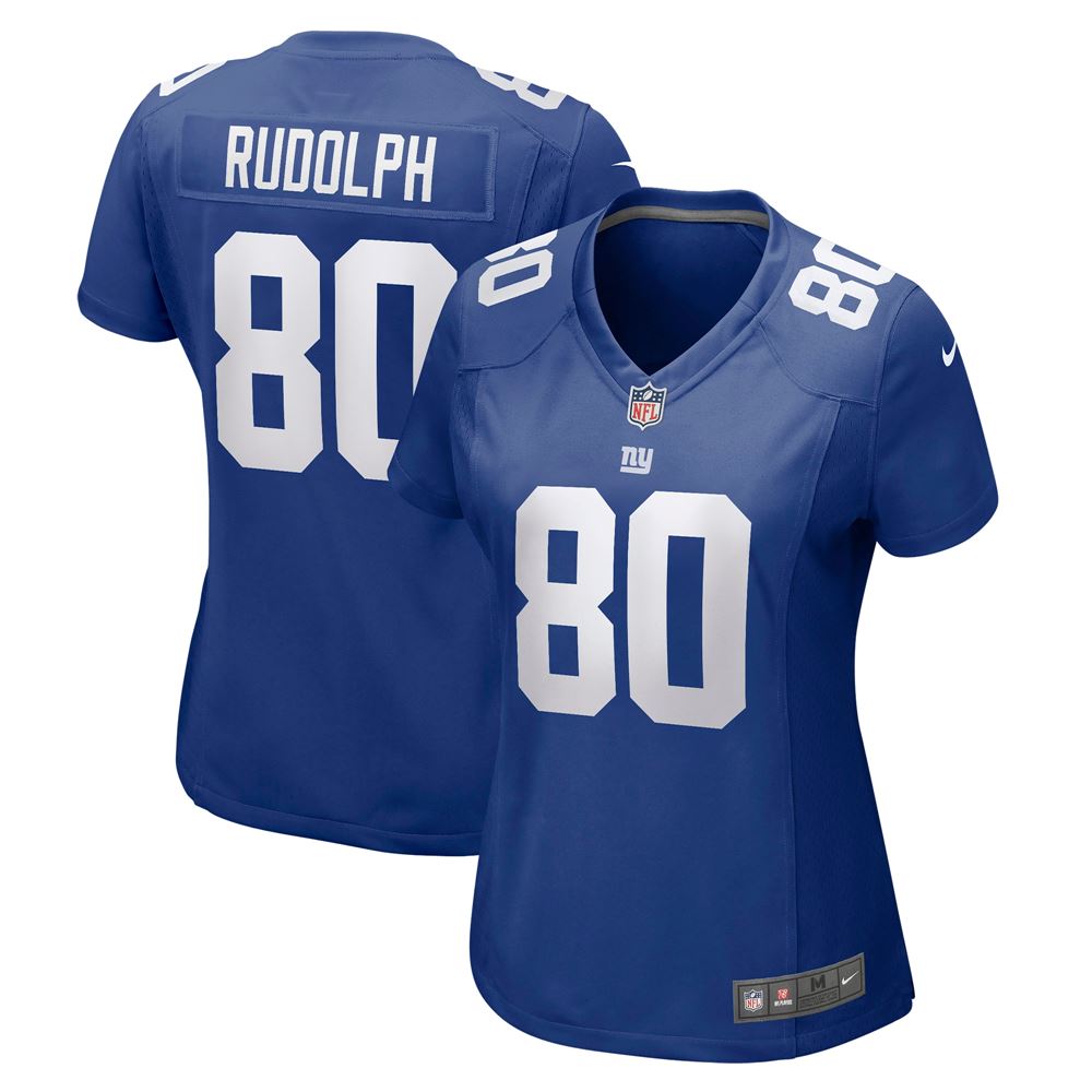 Women's Kyle Rudolph New York Giants Womens Game Player Jersey Royal