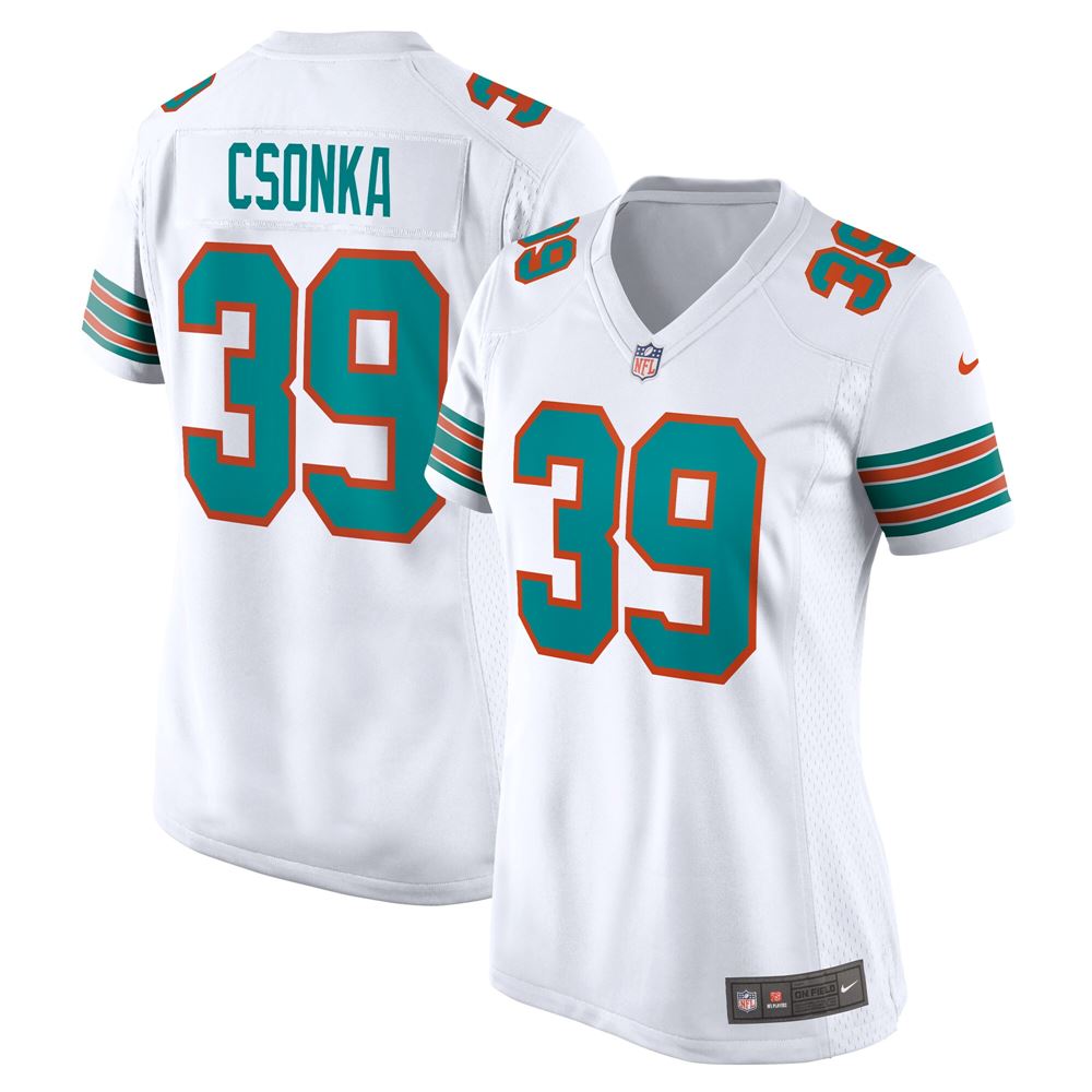 Women's Larry Csonka Miami Dolphins Womens Retired Player Jersey