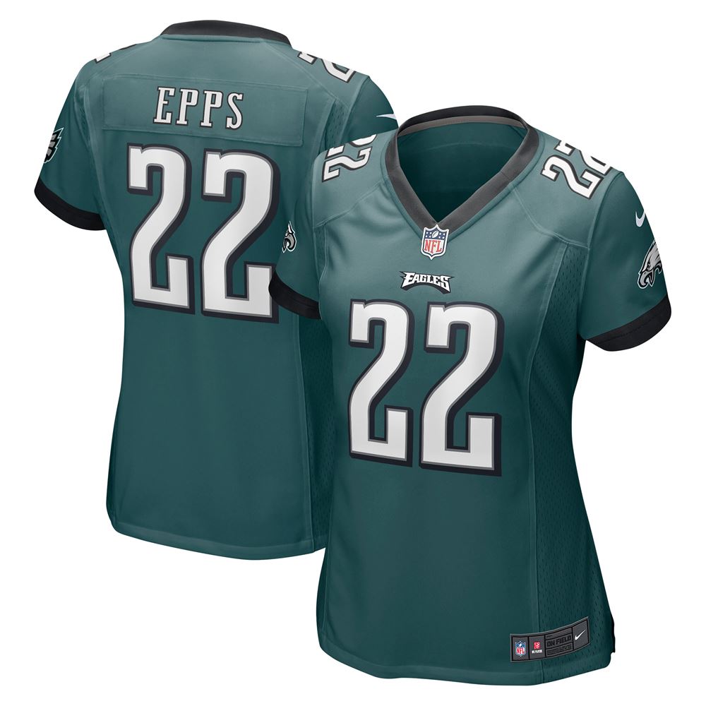 Women's Marcus Epps Philadelphia Eagles Womens Team Game Jersey