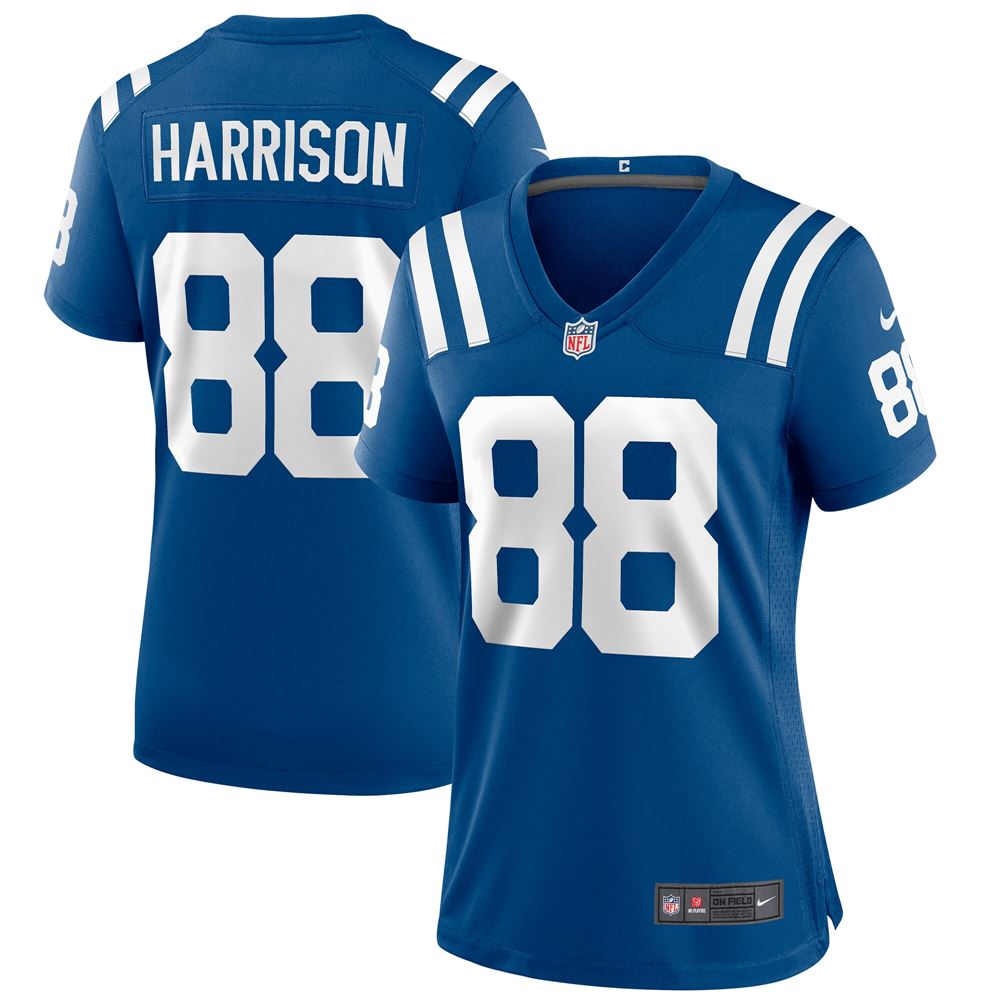 Women's Marvin Harrison Indianapolis Colts Womens Game Retired Player Jersey Royal
