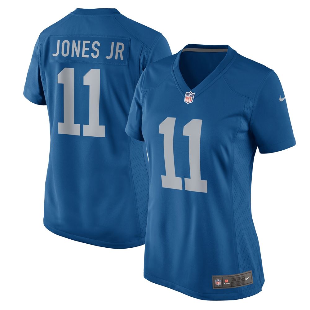 Women's Marvin Jones Jr Detroit Lions Womens 2017 Throwback Game Jersey ...