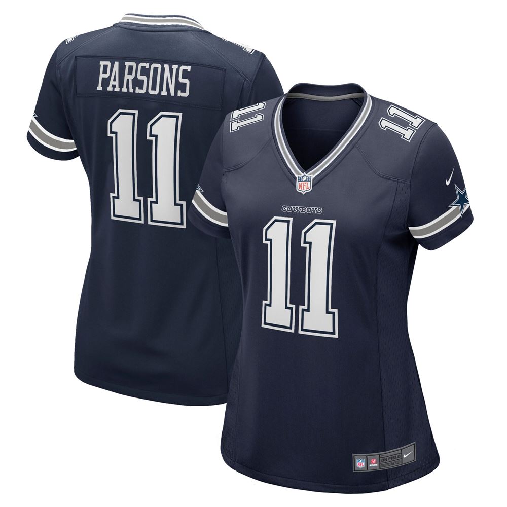 Women's Micah Parsons Dallas Cowboys Womens Game Jersey Navy - Luxwoo.com