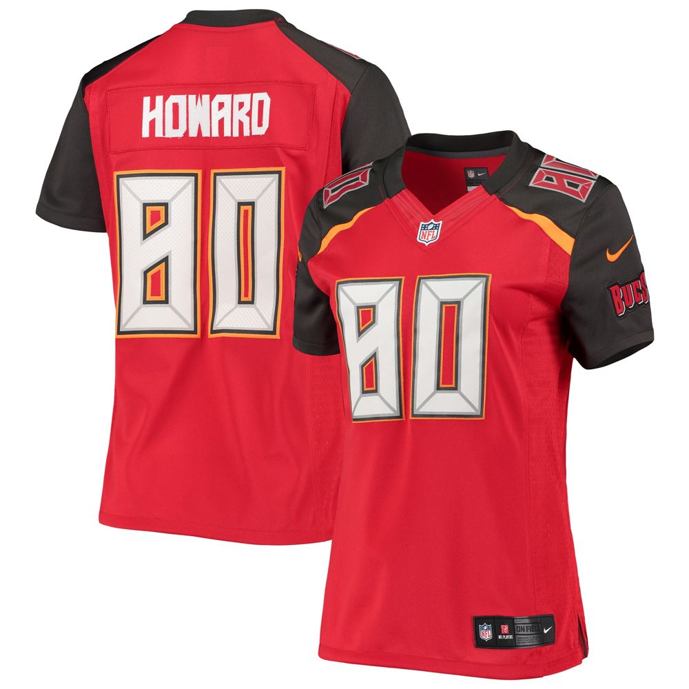 Women's Oj Howard Tampa Bay Buccaneers Womens Vapor Limited Player Jersey Red