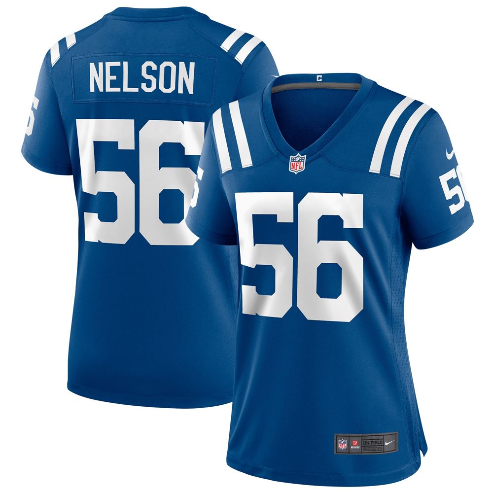 Women's Quenton Nelson Indianapolis Colts Womens Player Game Jersey Royal