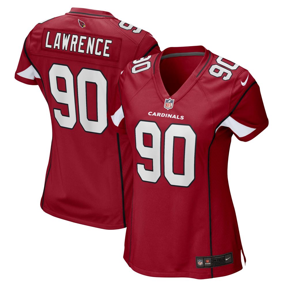 Women's Rashard Lawrence Arizona Cardinals Womens Game Player Jersey Cardinal