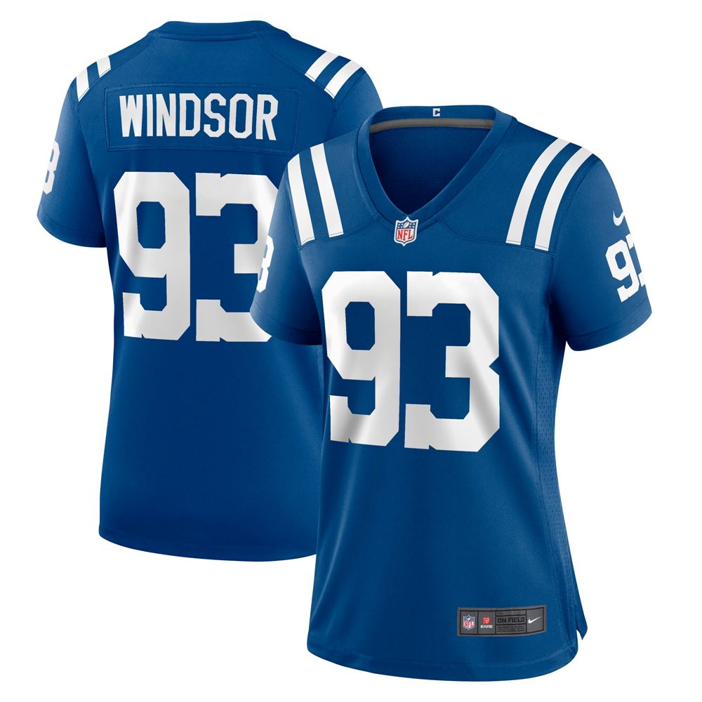 Women's Rob Windsor Indianapolis Colts Womens Game Jersey Royal