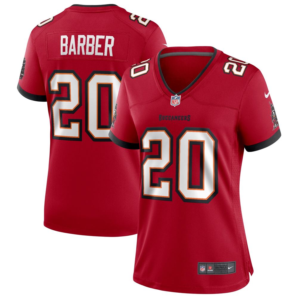 Women's Ronde Barber Tampa Bay Buccaneers Womens Game Retired Player Jersey Red