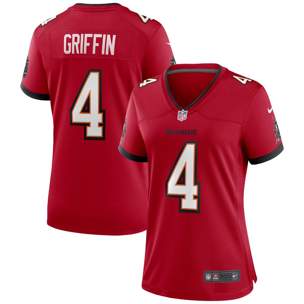 Women's Ryan Griffin Tampa Bay Buccaneers Womens Game Jersey Red